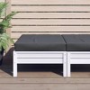 vidaXL Pallet Cushion Anthracite Oxford Fabric 23.6 in x 23.6 in x 2.4 in - 2 of 4