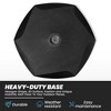 Crestlive Products Patio Umbrella Base 30LBS Heavy Duty Outdoor Patio Market Umbrella Stand for Deck, Poolside, Balcony Wind-Resistant Design Black - 3 of 4