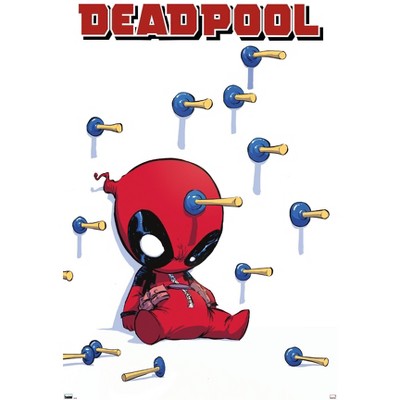Trends International Marvel Comics Deadpool - Darts Unframed Wall Poster Prints