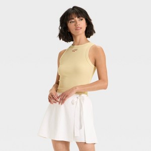 Women's Slim Fit Knit Tank Top - A New Day™ - 1 of 2