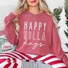 Simply Sage Market Women's  Garment Dyed Graphic Sweatshirt Happy Holla Days - 2 of 4