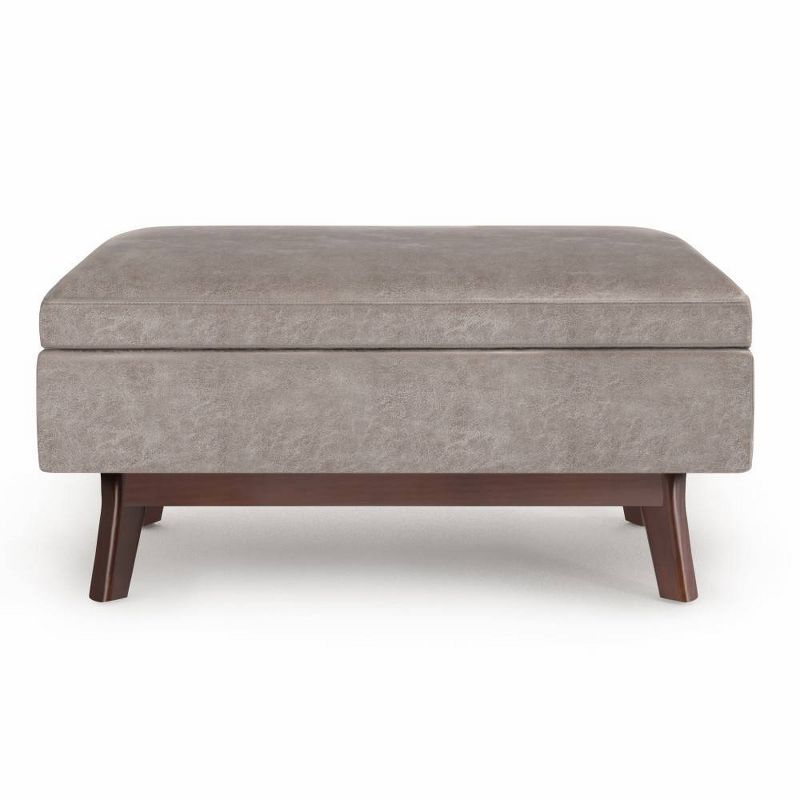 Small Ethan Rectangular Storage Ottoman and benches - WyndenHall, 1 of 8