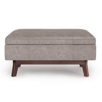 Small Ethan Rectangular Storage Ottoman and benches - WyndenHall