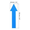 Unique Bargains Directional Sign PVC Adhesive Removable Small Arrow Sticker 4 Sheet - 2 of 4