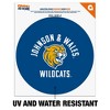 Johnson  Wales University Wildcats Logo Automotive Car Window Locker Circle Bumper Sticker - 2 of 4
