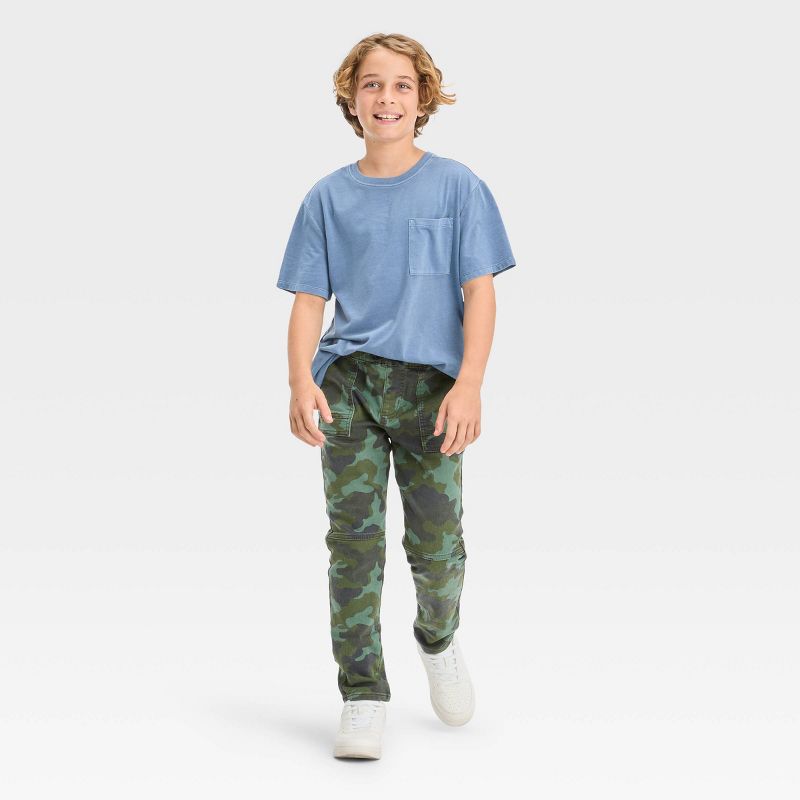 Boys' Super Skinny Pull-On Jeans - art class™, 4 of 5