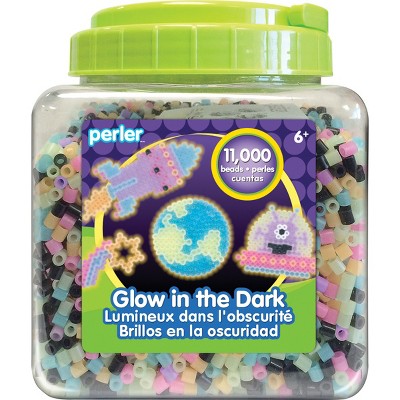 Perler Beads 1,000-pkg-glow Green