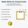 Avery Square Cards, 2" x 2", Gold-Metallic Berries, Matte, 120ct - 2 of 4