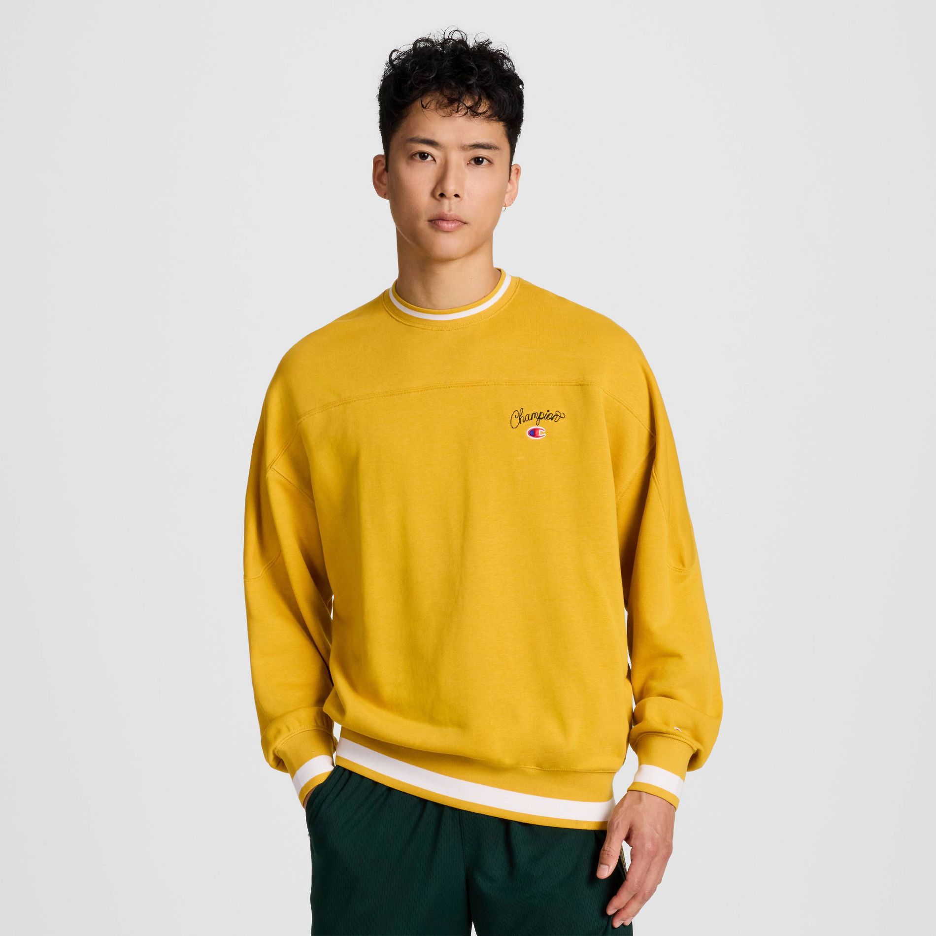 Champion Men's Small Script Sweatshirt