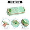 Unique Bargains Compatible 2 Button Car Key Fob Cover for Mazda CX-3 CX-4 1 Pc - 4 of 4