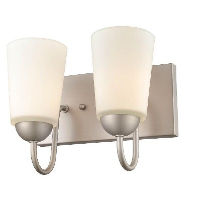 Millennium Lighting Ivey Lake 2 - Light Vanity in  Satin Nickel
