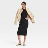 Women's Knit Midi Shift Dress - Universal Thread™ - 3 of 3