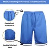 Jump Start Men's Mesh Quick Dry Athletic Performance Shorts - 4 of 4