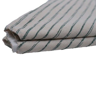 Vickerman 48" Green Stripe Cotton Christmas Tree Skirt