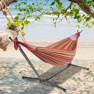 SUGIFT 2-Person Hammock with Space Saving Steel Stand - 1 of 4