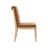 Meridian Furniture,Gwendolyn Vegan Leather Dining Side Chair, Set of 2 - 4 of 4