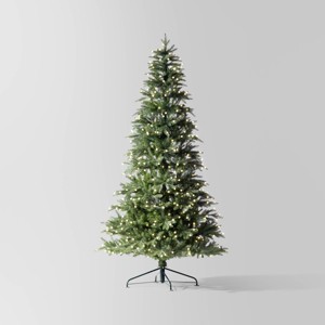 7.5' Pre-Lit LED Balsam Fir Artficial Christmas Tree with Color Changing, Flashing, Fading Lighting Effects - Wondershop™ - 1 of 4