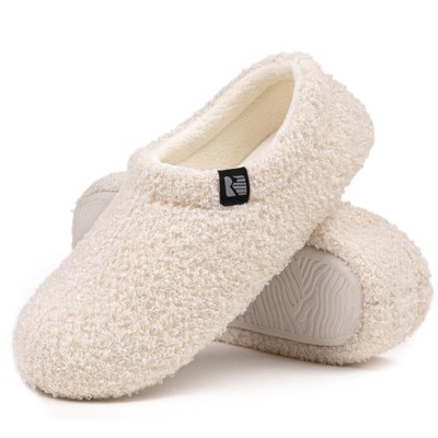 Rockdove Women's Teddy Fleece Closed Back Slipper : Target