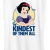 Women's - Disney Princess - Snow White The Kindest Of Them All Short Sleeve Graphic T-Shirt - 2 of 4