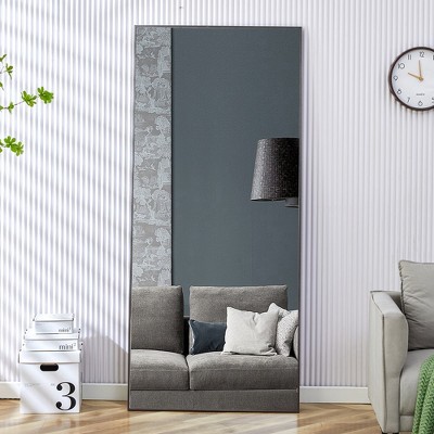 LOVMOR Solid wood frame long mirror¨