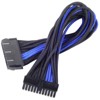 SilverStone Technology  ATX 24pin to MB-24pin(300mm) Power Cable Extneder Bicolor- Black & Blue - 2 of 4