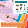 SUN CUBE Kids Changing Robe Surf Beach Towels, Quick Dry Wearable Towel Hood Pocket, Wetsuit Changing Cape for Toddler Boys Girls Teen 3-12 - 3 of 4