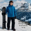 Alpine Swiss Mens Snowboard Pants 10K Waterproof Insulated Cargo Ski Pants Breathable Winter Snow Sport Outdoor Trousers - 2 of 4