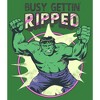 Women's Marvel Hulk Getting Ripped Racerback Tank Top - 2 of 4