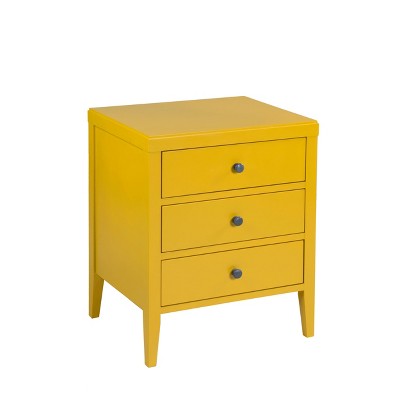target yellow nightstand