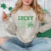 Simply Sage Market Women's Graphic Sweatshirt Bold Green Lucky Stacked - 2 of 3
