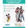 Disney Mickey Mouse Hawaiian Adult Matching Family Hawaiian Button Down Dress Shirt - 4 of 4