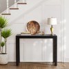 KTMBDW 46 inch Pinewood Entryway Table, Console Table Entrance Table, Narrow Sofa Table for Living Room, Entryway, Hallway - 2 of 4