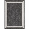 Hauteloom Coonamble Bordered Antrasit Rug - 2 of 4