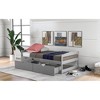Twin Size Platform Bed with Two Drawers for Bedroom - 4 of 4