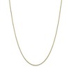 Black Bow Jewelry 1.1mm 10k Yellow Gold Solid Round Snake Chain Necklace - 3 of 4