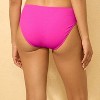 Women's Mid-Rise Medium Coverage Bikini Bottom - Shade & Shore™ Pink - 2 of 4