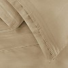 Luxury Egyptian Cotton 650 Thread Count Solid Deep Pocket Sheet Set by Blue Nile Mills - 3 of 4