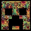 Boy's Minecraft Creeper Collage T-Shirt - 2 of 4