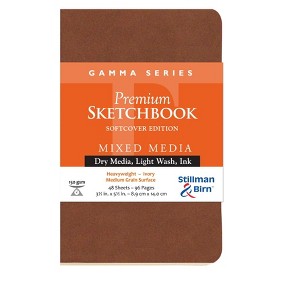 Stillman & Birn Gamma Series - Softcover Sketchbook - Portrait  3 x 5 - 150gsm Ivory Paper - 1 of 2