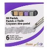 Pentel Arts Oil Pastels Metallic 6/Pack 6 Packs/Bundle (PTAPHNM6-6) - 2 of 2