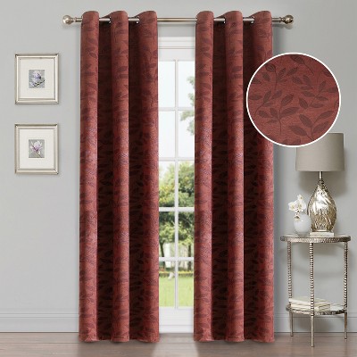 2 Pieces Decorative Thick Bohemian Abstract Vintage Polyes/er curtains for one window , Curtains panel , curtains outlet Large curtains (7)