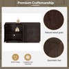 CENGHU Vintage Storage Cabinet Sideboard, Buffet Cabinet with Adjustable Shelves, for Dining Room, Kitchen and Living Room - 4 of 4