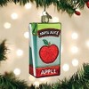 Old World Christmas Blown Glass Ornament for Christmas Tree, Apple Juice Box - 2 of 4