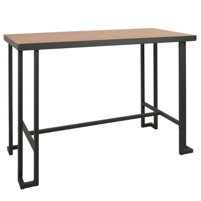 NicBex Dining Table Rectangular Kitchen Table Industrial Counter Table for Dining Room