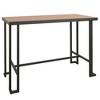 CAVINAS Dining Table Rectangular Kitchen Table Industrial Counter Table for Dining Room - 2 of 3