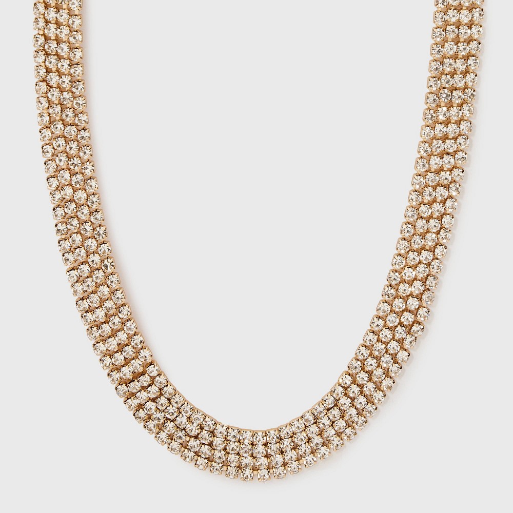 Stone Multi-Strand Necklace