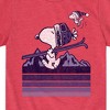 Boys' - Peanuts - Snoopy Woodstock Ski Stripes Short Sleeve Graphic T-Shirt - 2 of 4