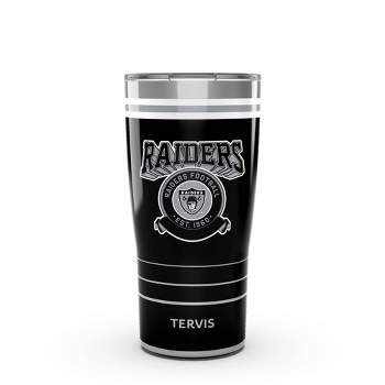 NFL Las Vegas Raiders 18oz Geometric Travel Tumbler