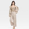 Women's Mid-Rise Pull-On Satin Pants - A New Day™ - 3 of 3