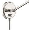 Crystorama Lighting Mitchell 1 - Light Swing Arm Lamp in  Polished Nickel - 2 of 2